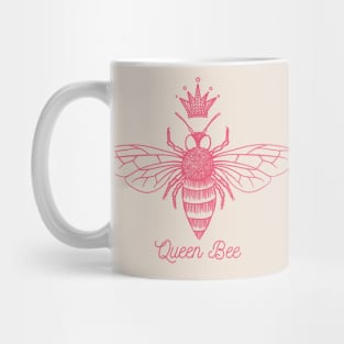 Queen Bee - Pink Mug